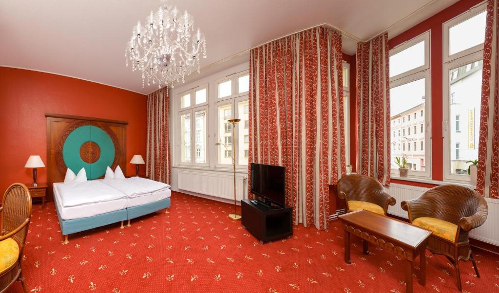 Altstadthotel Am Theater كوتبوس الغرفة الصورة